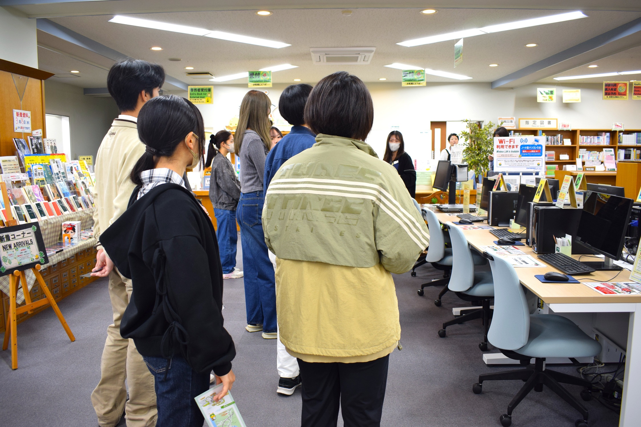 大学図書館ツアー①