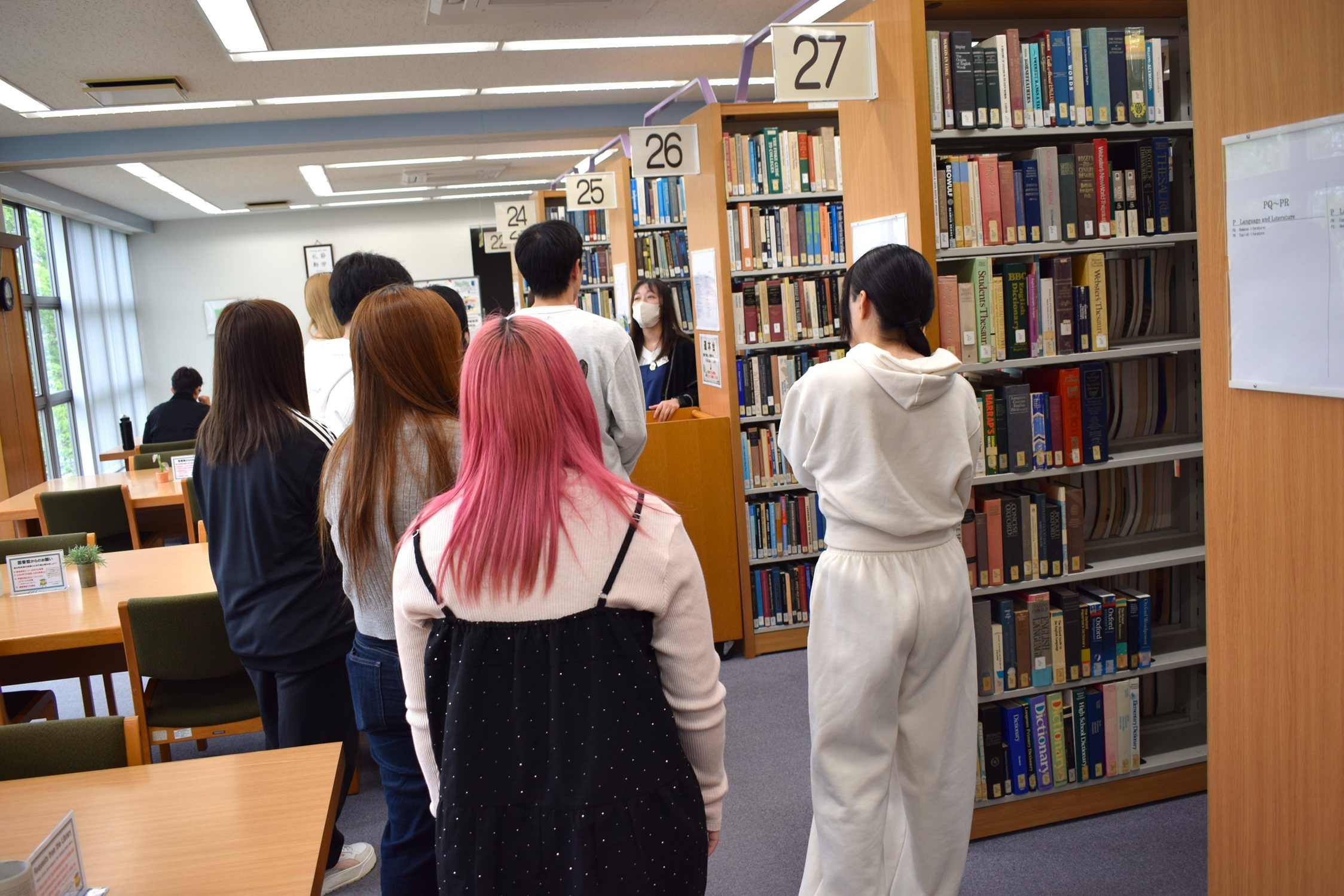 短大図書館ツアー①